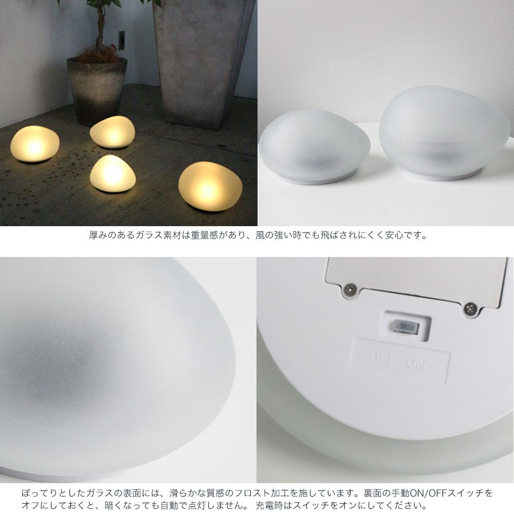 Home Accessory LEDソーラーストーン/S