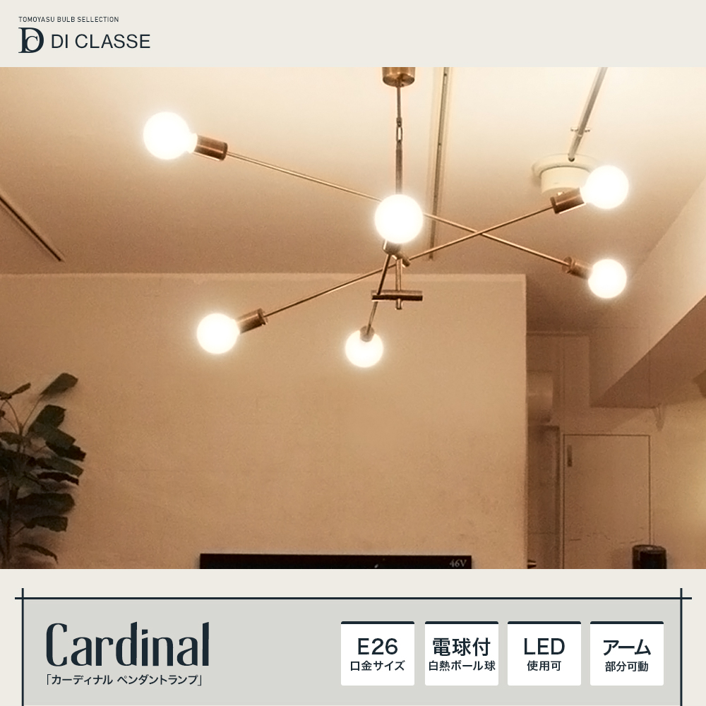 DI CLASSE BaroccoLED Mareno pendant lamp LEDマレーノ ペンダント