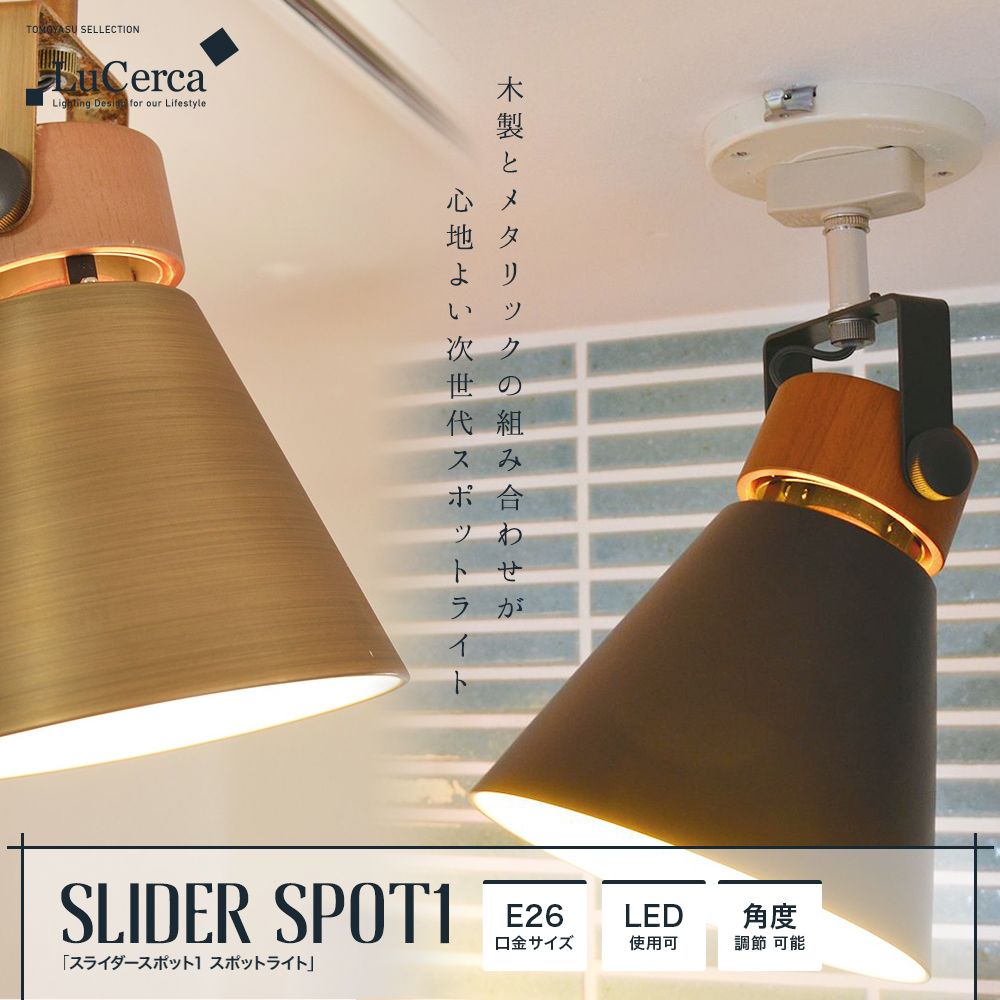 SLIDER SPOT2 スライダースポット2 スポットライト関連商品